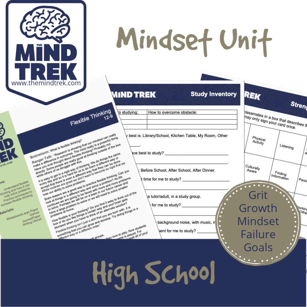 High School GOAL Setting Unit